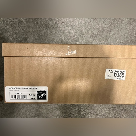 Christian Louboutin:  ASTRO POINTUE 85 TISSU DOUDOUNE - Picture 4 of 4